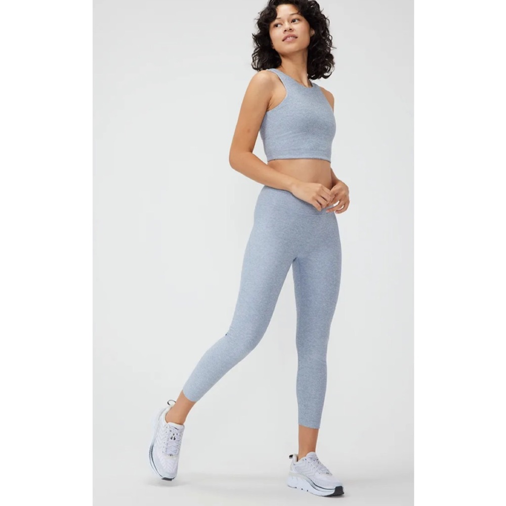 Outdoor Voices Warmup Leggings In Lake